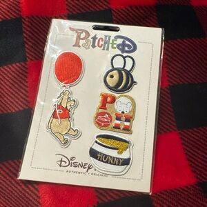 NEW Disney Parks Winnie the Pooh Red Balloon, Bee, Hunny Pot Patch